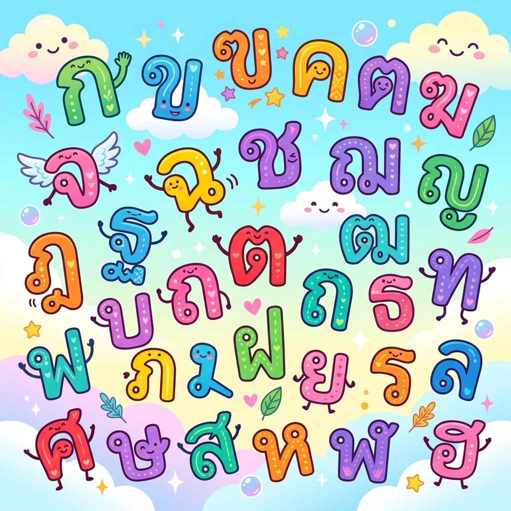 Thai Consonant Game Icon