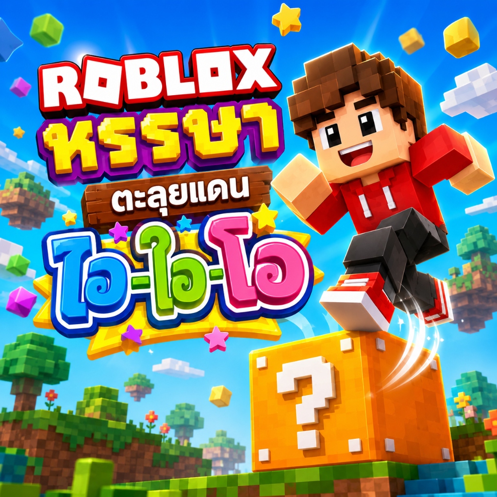 ROBLOX หรรษา ตะลุยแดน ไอ-ใอ-โอ
